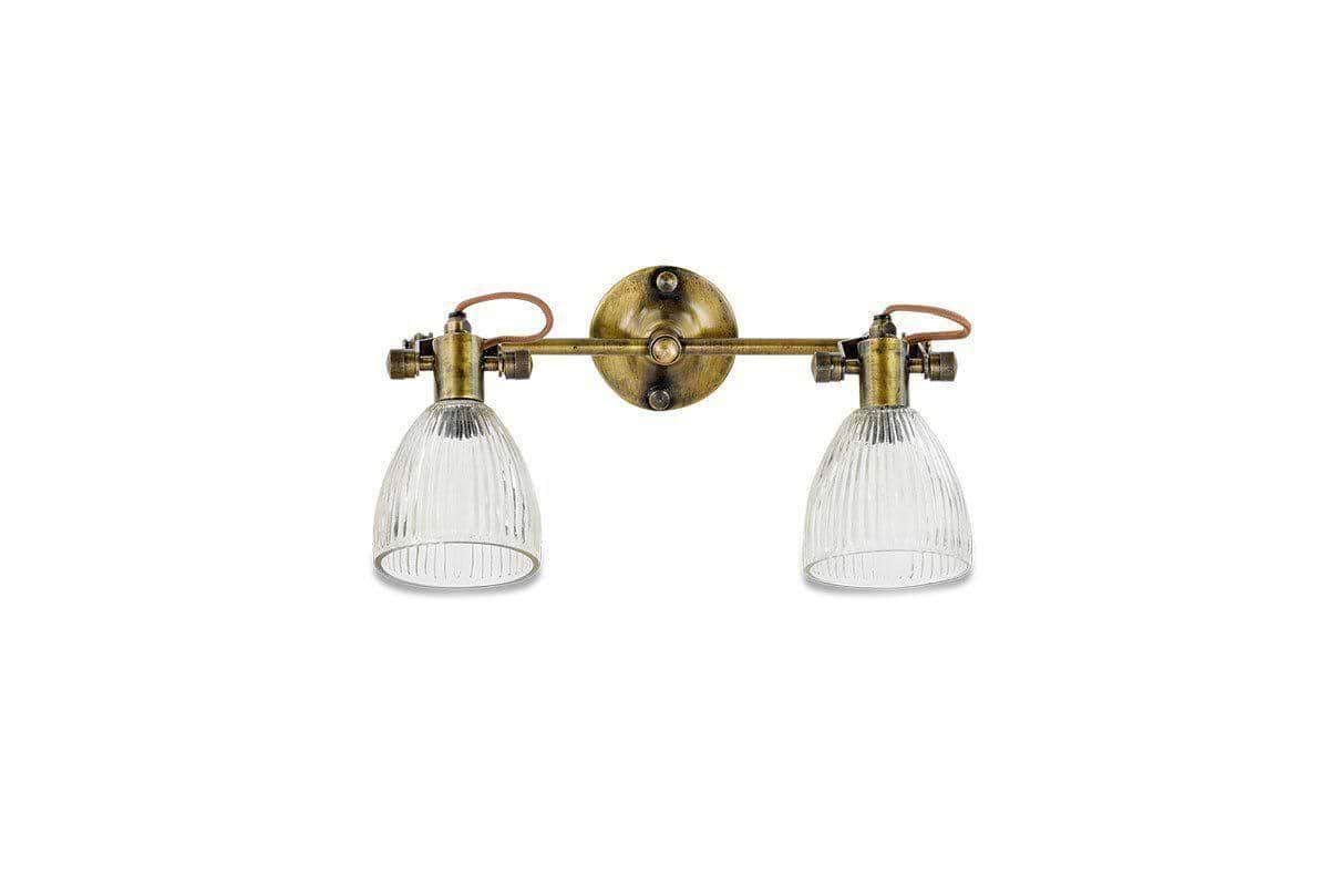 Rarni Recycled Glass Double Wall Light