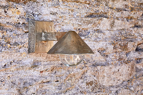 Rhya Outdoor Wall Lamp - Antique Brass