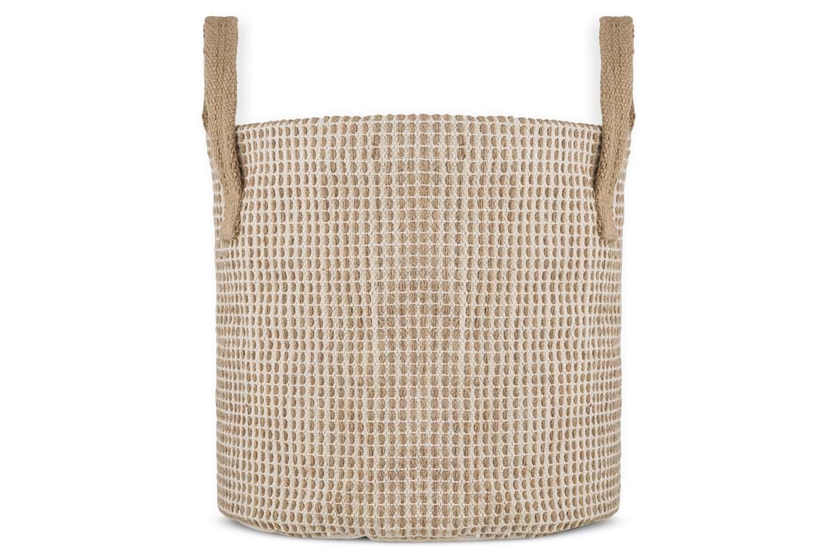 Rohia Basket - Natural & Cream