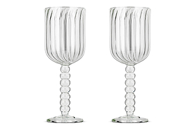 Santosa Wine Glass - Clear (Set of 2)