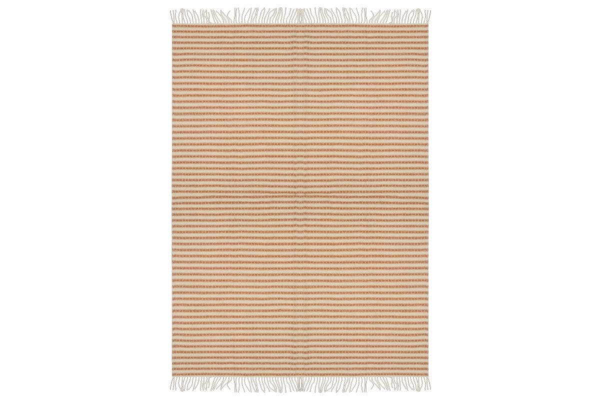 Sanval Wool Throw - Rust