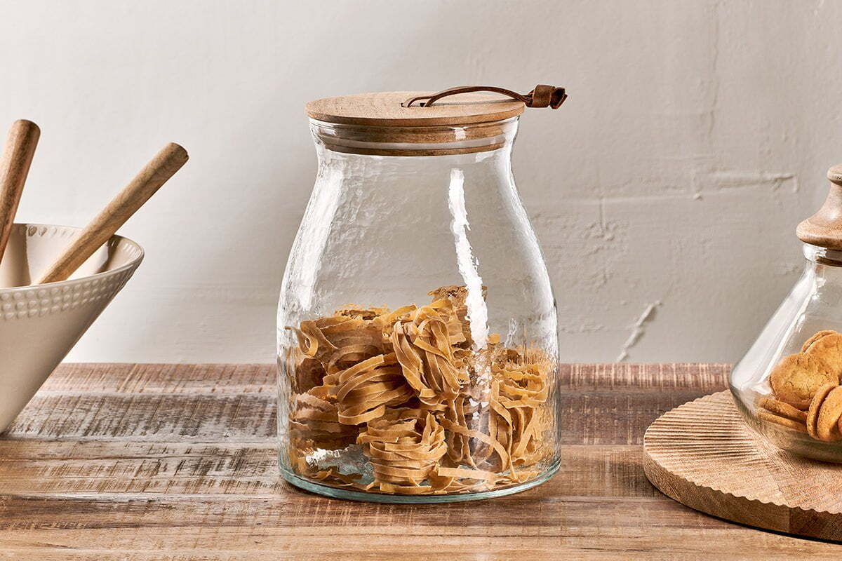 Shaan Storage Jar-KITCHEN STORAGE & UTILITY-Nkuku
