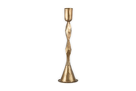 Shani Candlestick - Antique Brass