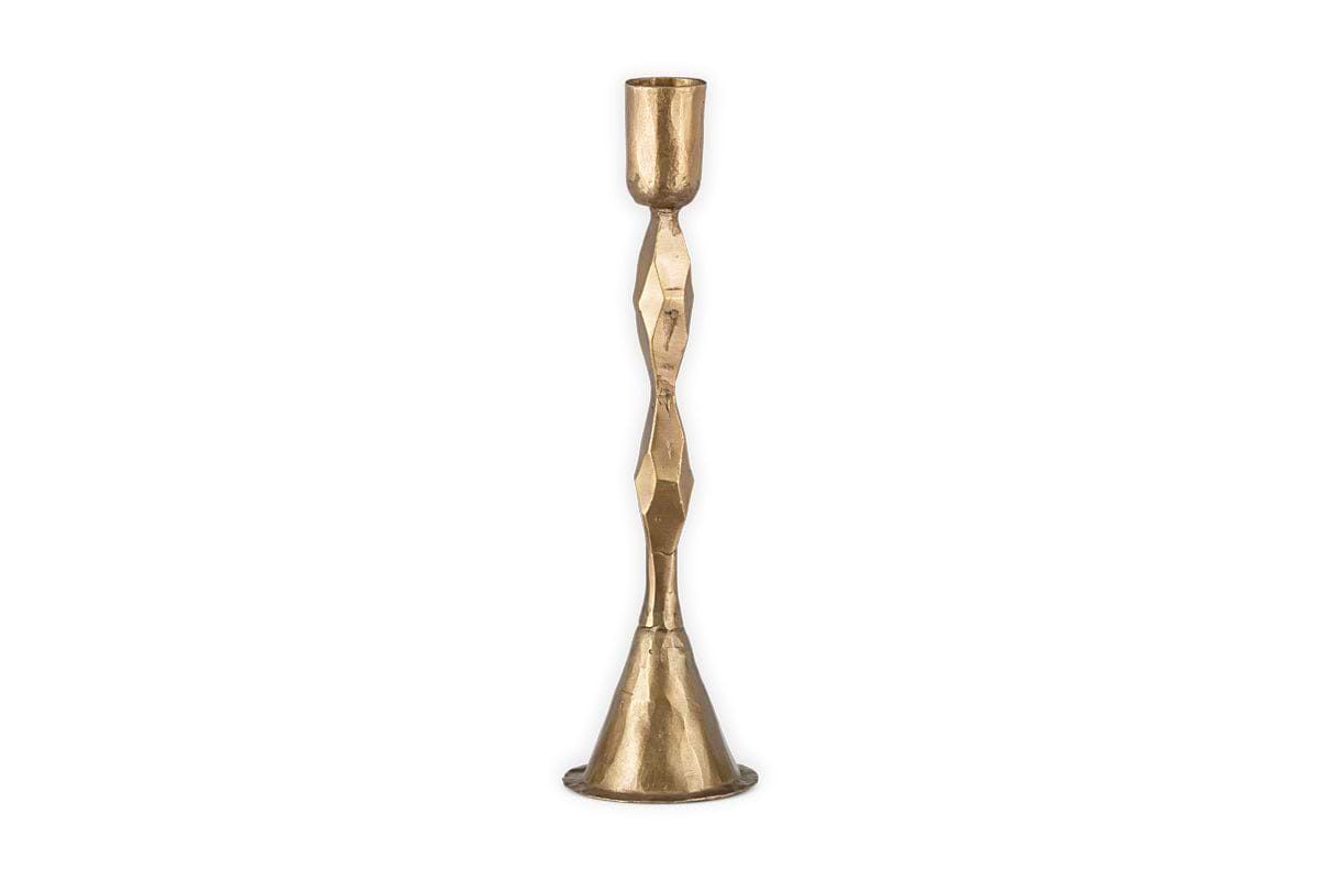 Shani Candlestick - Antique Brass