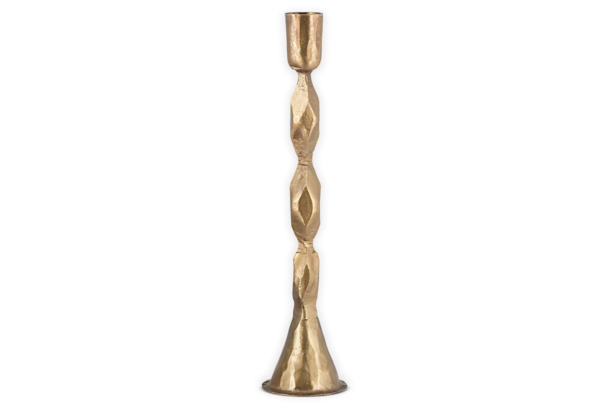 Shani Candlestick - Antique Brass