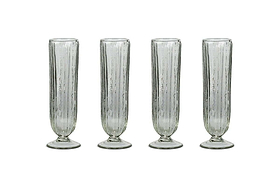 Sigiri Champagne Glass - Clear - (Set of 4)