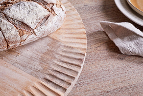 Soria Mango Wood Lazy Susan - Natural-SERVEWARE-Nkuku