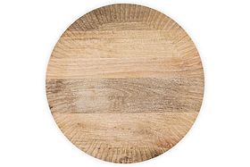 Soria Mango Wood Lazy Susan - Natural-SERVEWARE-Nkuku