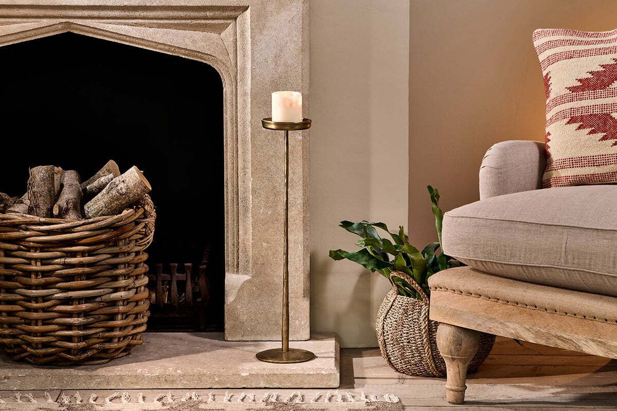 Sundra Iron Candle Stand – Nkuku