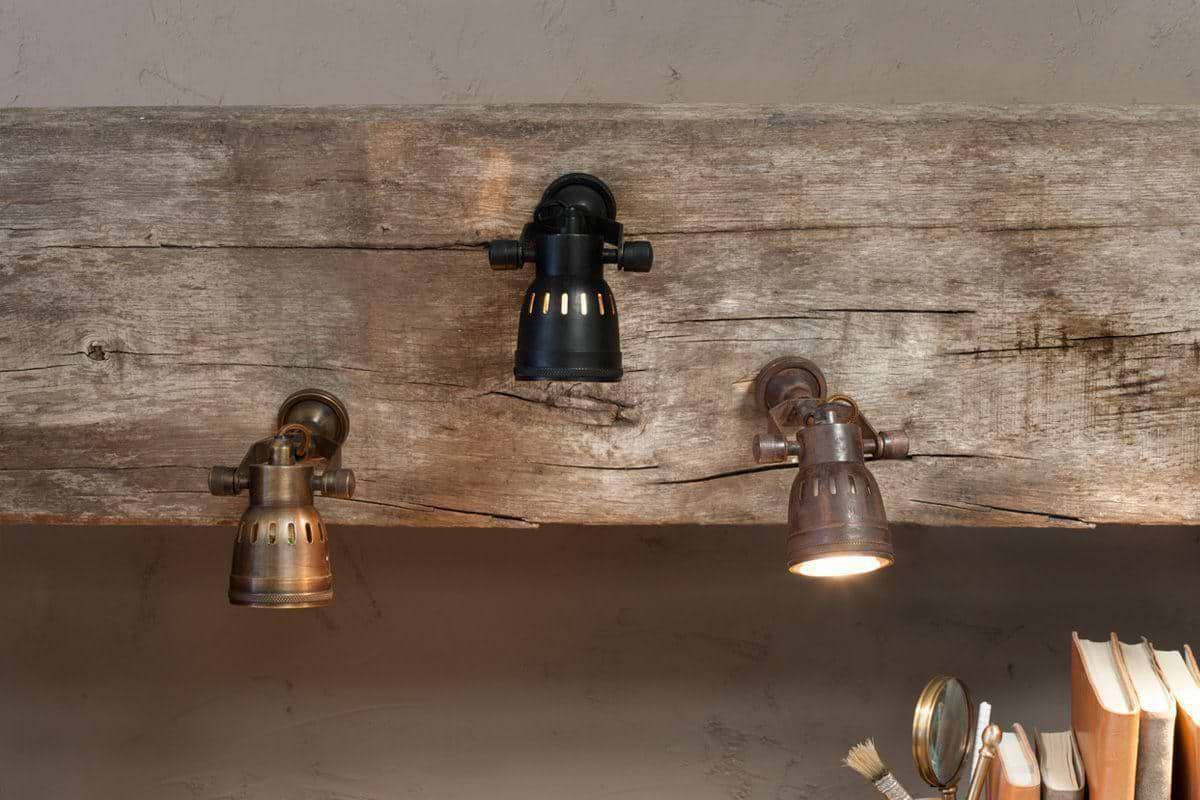 Tabosa Brass Spot Light-LIGHTS-Nkuku