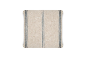 Tendali Linen Stripe Cushion Cover - Navy