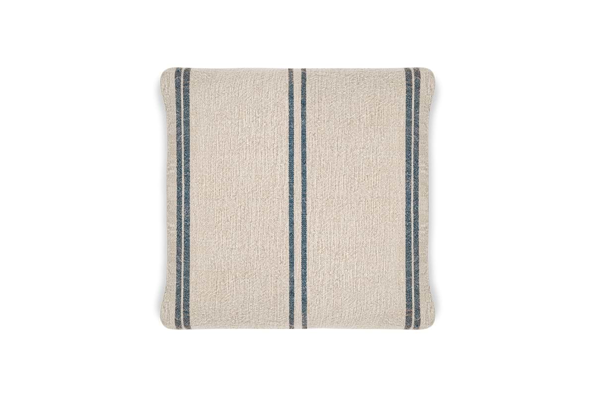 Tendali Linen Stripe Cushion Cover - Navy