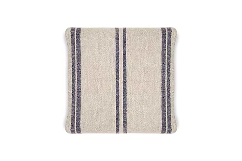 Tendali Linen Stripe Cushion Cover - Navy