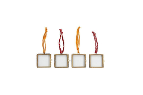 Tiny Kiko Frame Antique Brass (Set of 4)