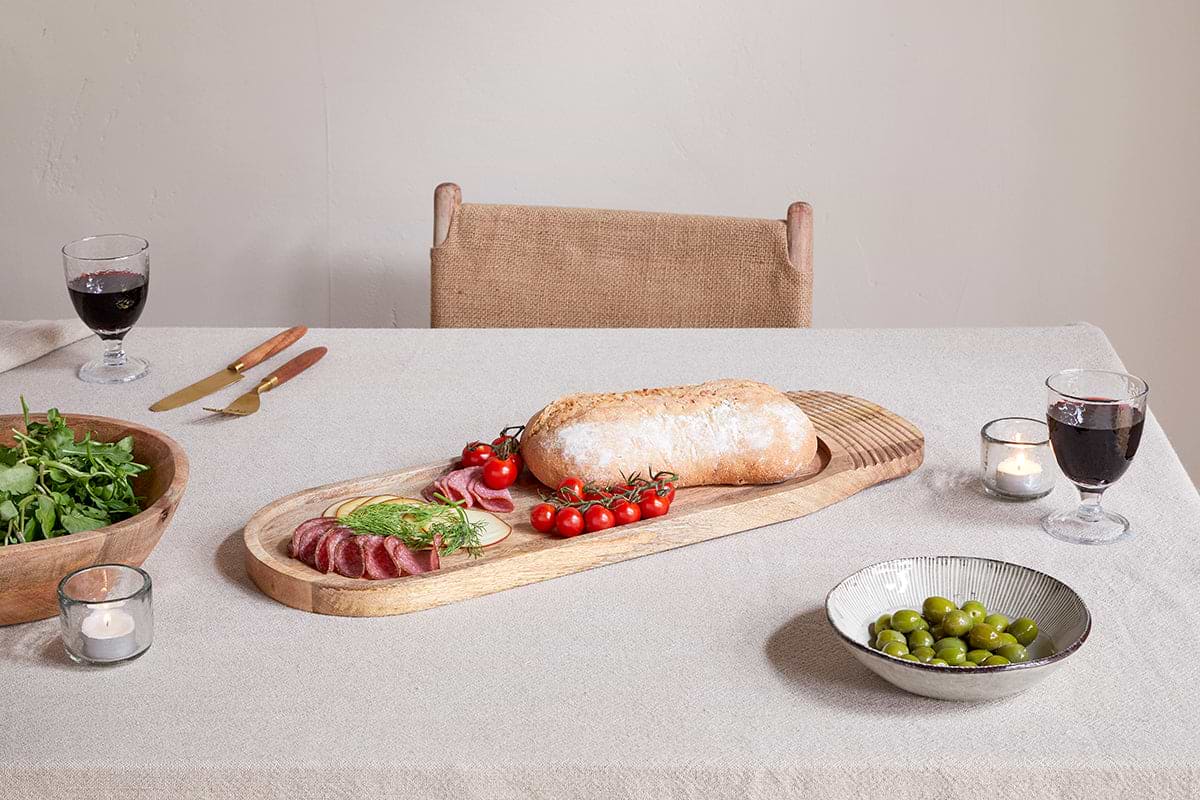 Tivisha Mango Wood Serving Board - Natural