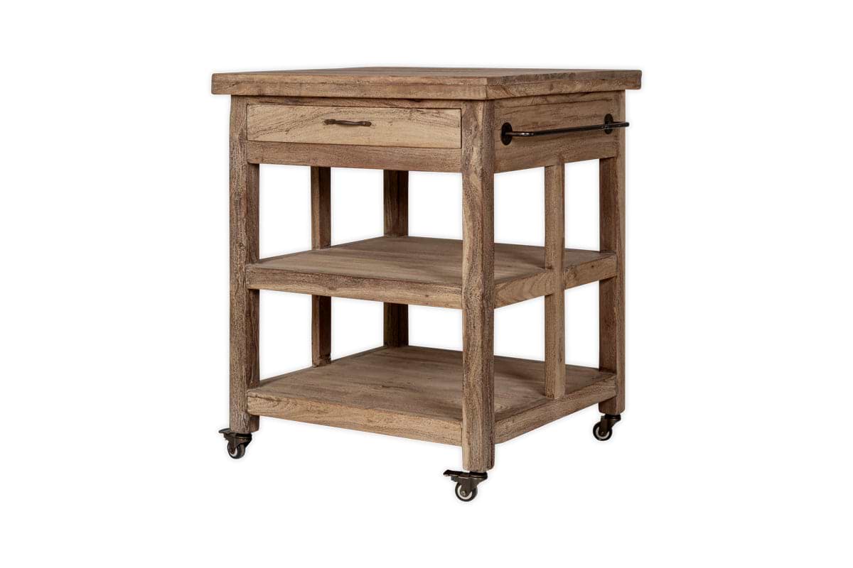 Tivu Reclaimed Wood Butchers Block - Natural