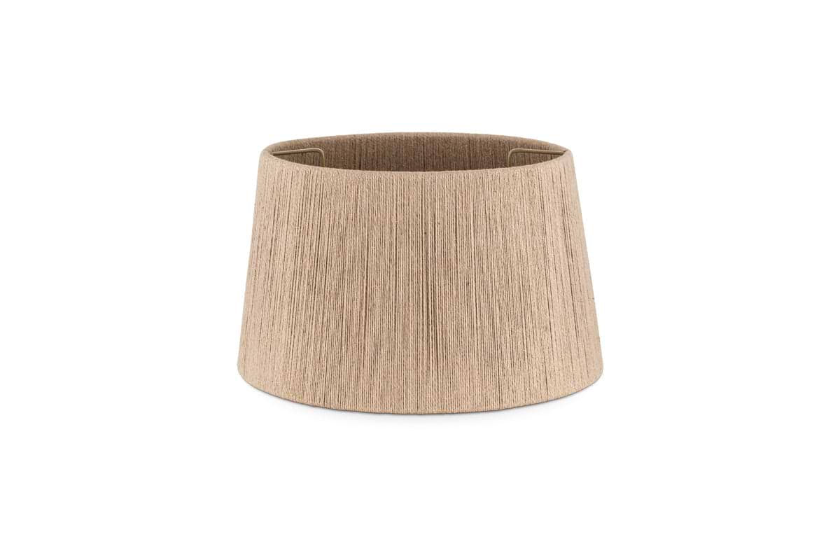 Tiwa Woven Jute Lampshade - Natural