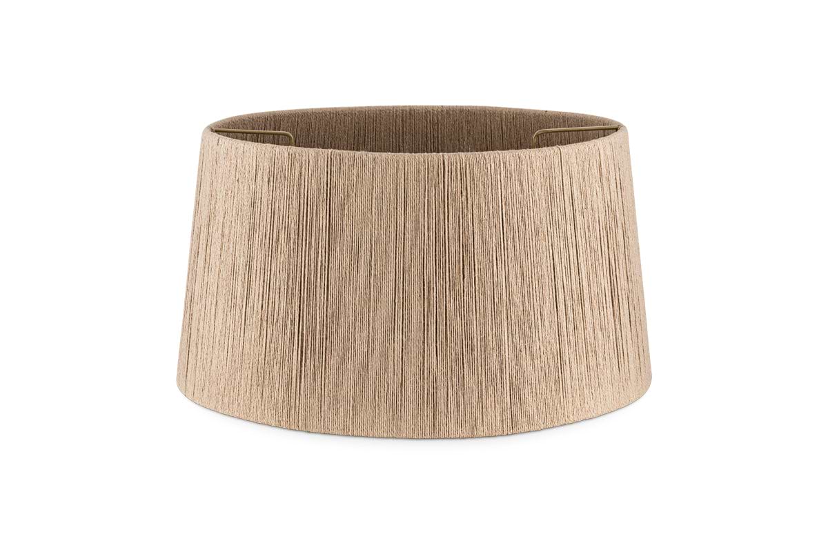 Tiwa Woven Jute Lampshade - Natural