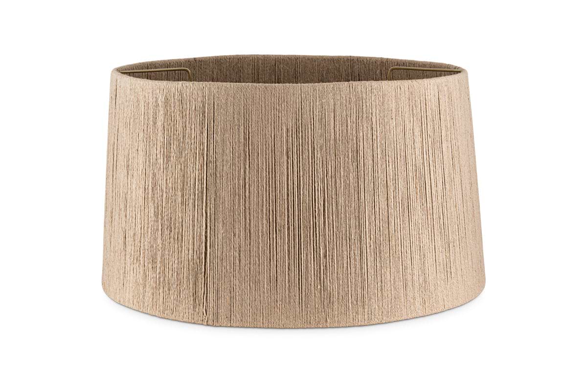 Tiwa Woven Jute Lampshade - Natural