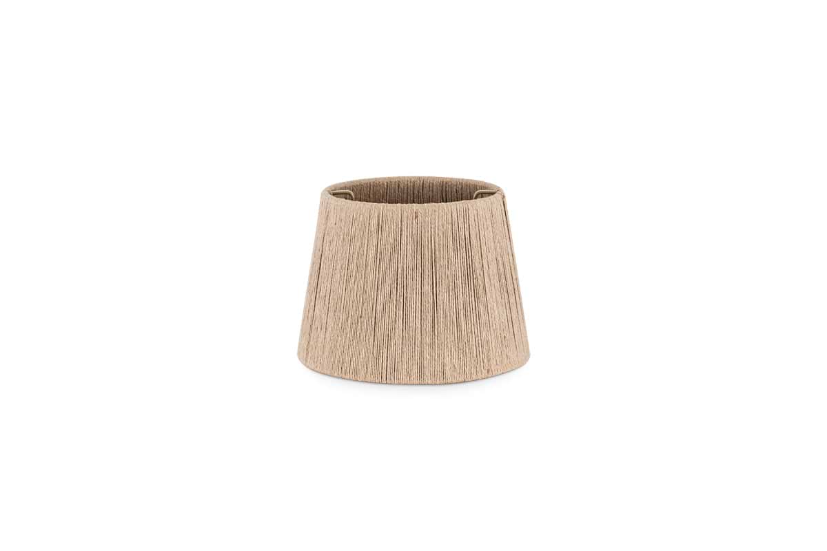 Tiwa Woven Jute Lampshade - Natural