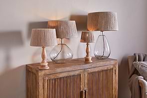 Tiwa Woven Jute Lampshade - Natural