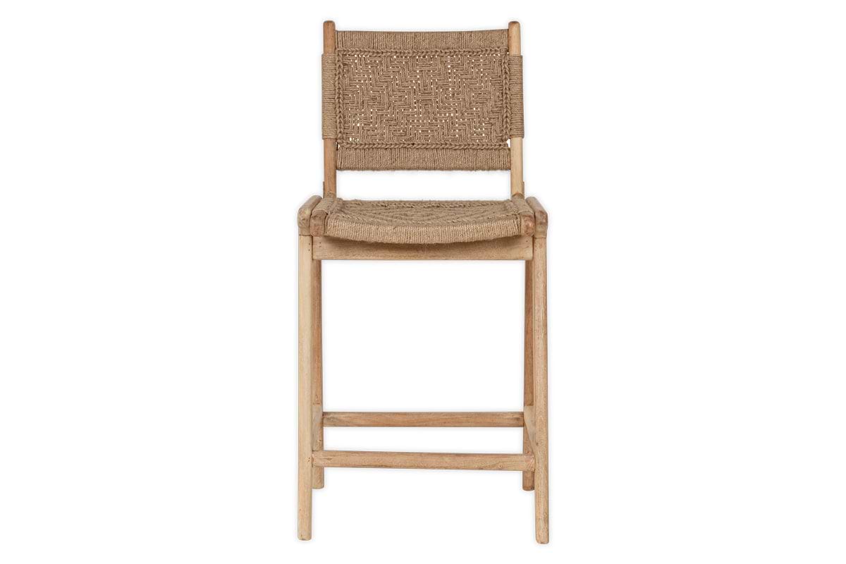 Vinay Woven Counter Chair - Natural