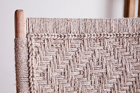 Vinay Woven Counter Chair - Natural