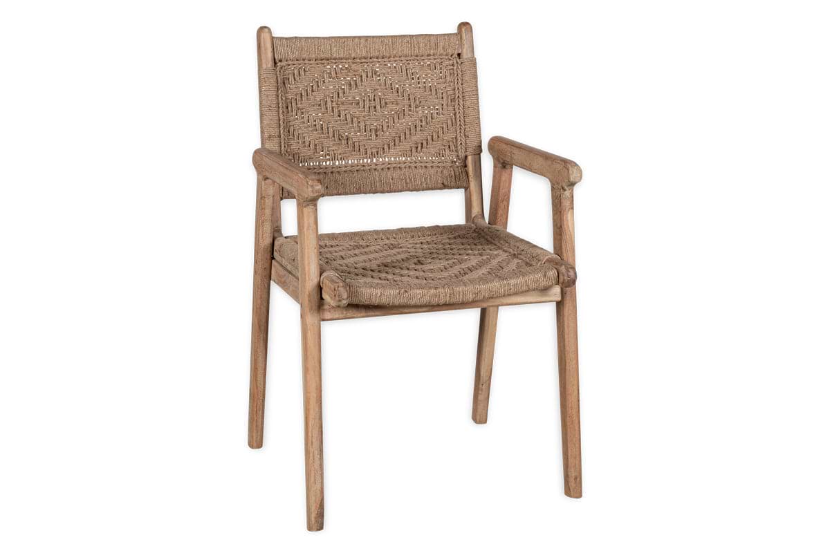 Vinay Woven Dining Chair - Natural