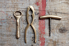 Vintage Gold Bottle Opener-KITCHEN & DINING ACCESSORIES-Nkuku