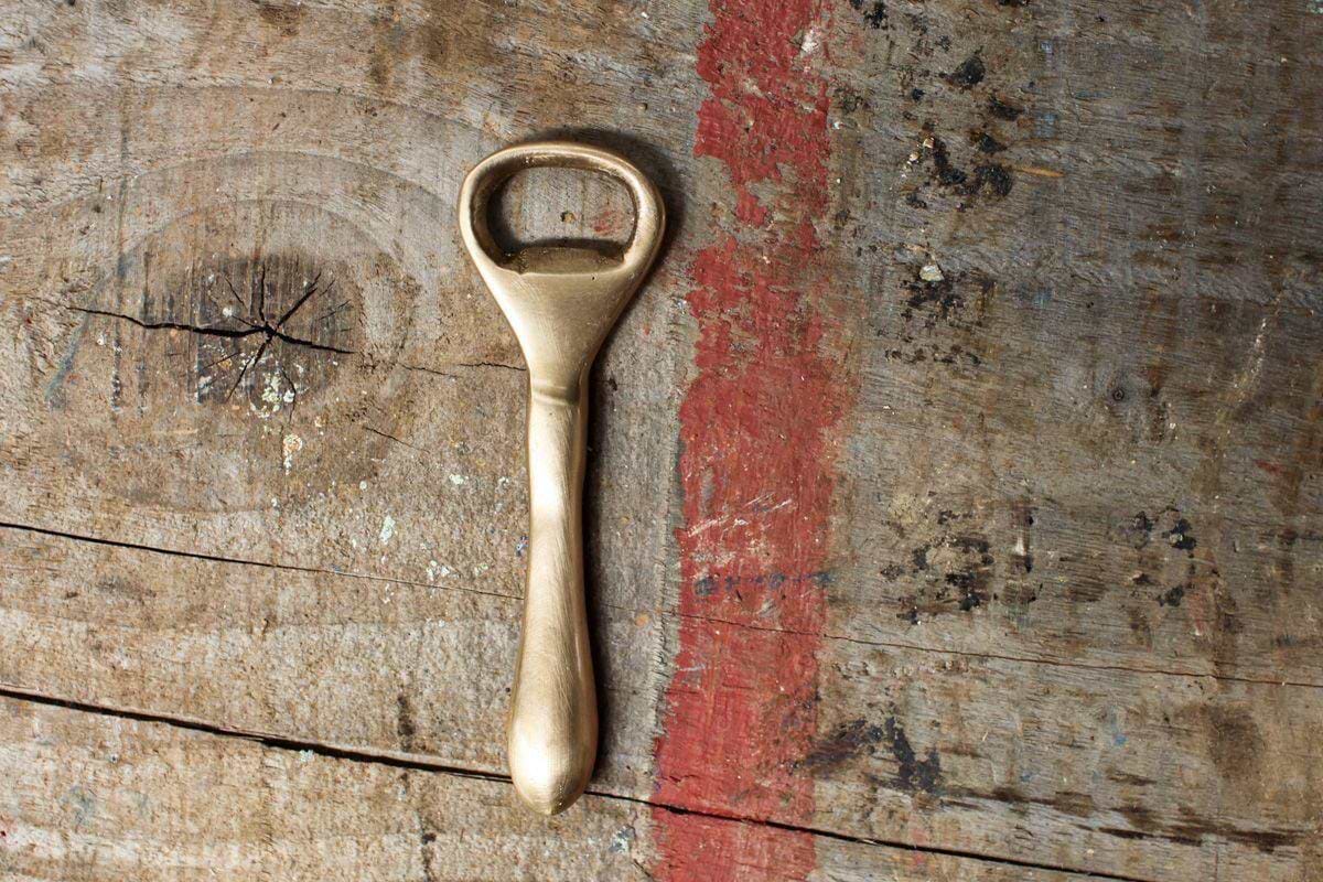 Vintage Gold Bottle Opener-KITCHEN & DINING ACCESSORIES-Nkuku