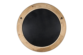 Vivan Grooved Wood Mirror - Natural