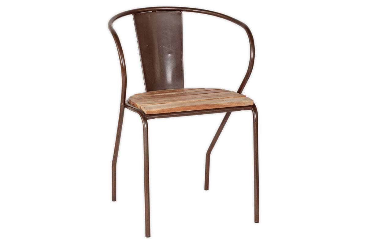 Vivika Outdoor Dining Chair - Natural-GARDEN-Nkuku