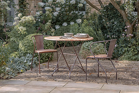 Vivika Outdoor Dining Chair - Natural