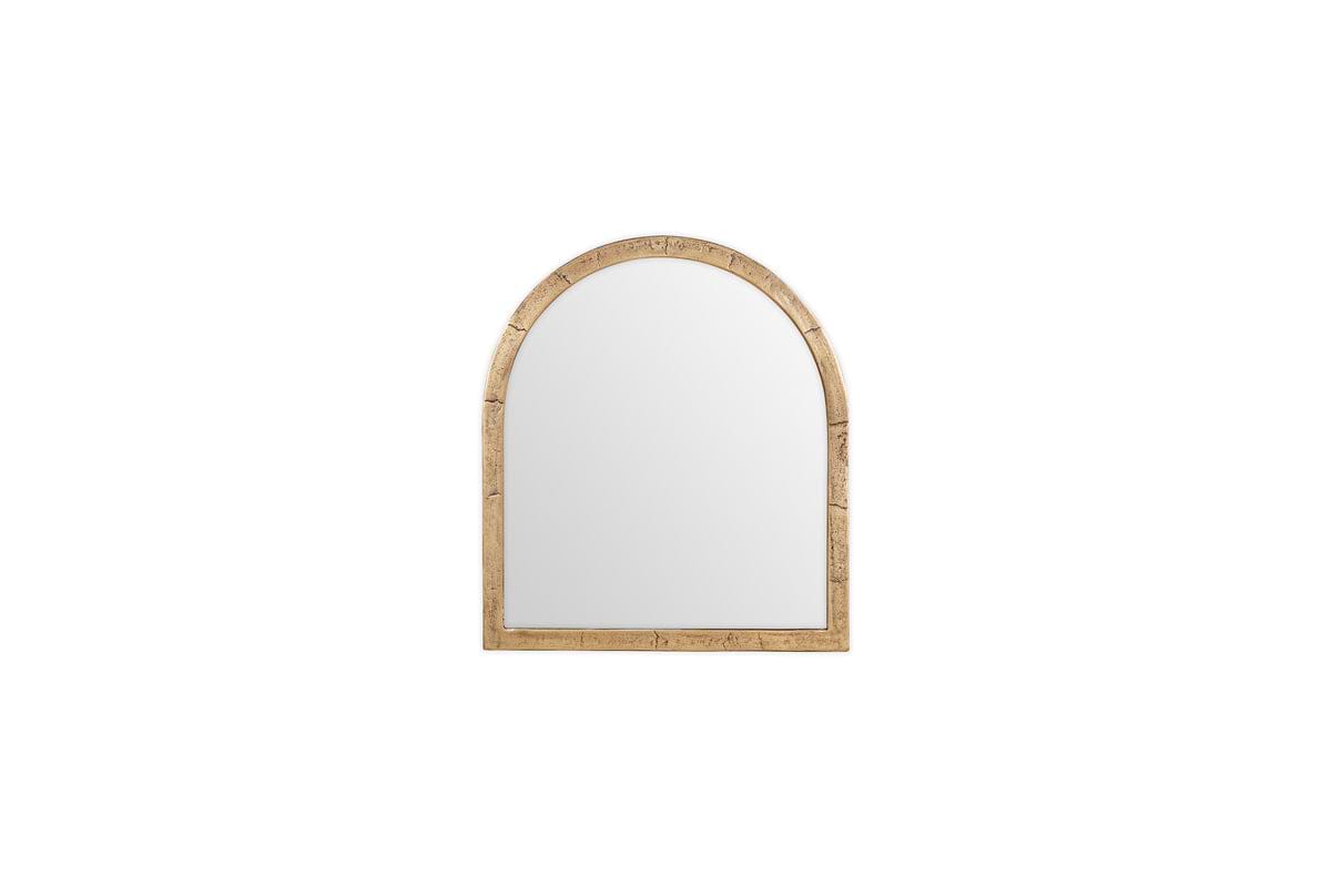 Murwara Wall Mirror - Antique Brass