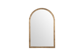 Murwara Wall Mirror - Antique Brass