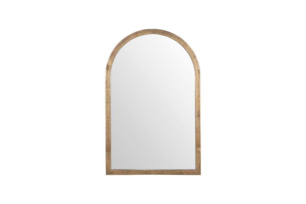 Murwara Wall Mirror - Antique Brass
