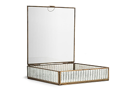 Malita Jewellery Box - Antique Brass