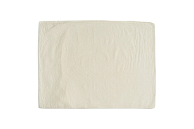 The Cela Hemp & Cotton Duvet Cover by nkuku, shown in natural beige with neat stitching and soft creases against a white background, offers a clean, sustainable look—an ideal neutral piece for eco-friendly bedding.