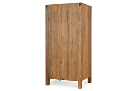 Iya Reclaimed Wood Tall Boy Chest of Drawers - Natural