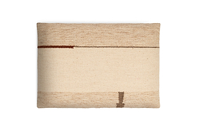 Tamil Wool Cushion Cover - Natural