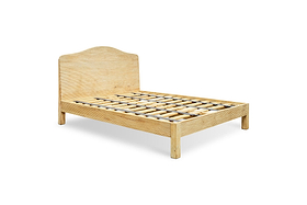 Vivan Grooved Bed - Natural