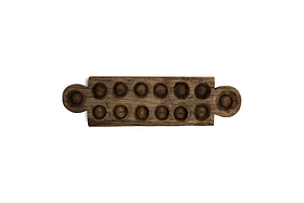 Makala Reclaimed Wood Tealight Holder - Natural