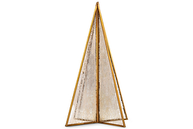 Gacha Standing Tree - Antique Brass-CHRISTMAS DECORATIONS-Nkuku