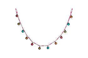 Oko Bauble Garland - Mixed Matt-CHRISTMAS DECORATIONS-Nkuku