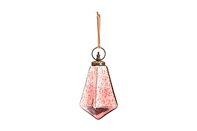 Ratnam Giant Bauble - Antique Pink-CHRISTMAS DECORATIONS-Nkuku