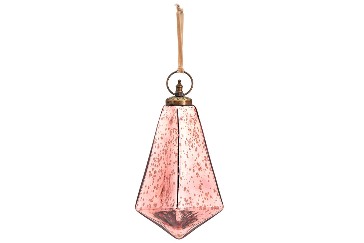 Ratnam Giant Bauble - Antique Pink-CHRISTMAS DECORATIONS-Nkuku