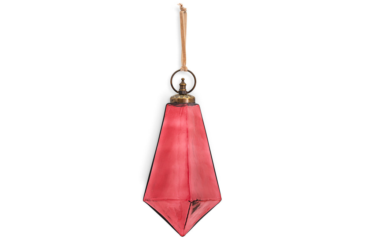 Ratnam Giant Bauble - Merlot-CHRISTMAS DECORATIONS-Nkuku