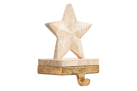 Malaati Stocking Holder - Beige-CHRISTMAS DECORATIONS-Nkuku