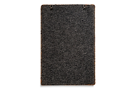 Arjun Upholstered Rectangular Wall Mirror - Natural
