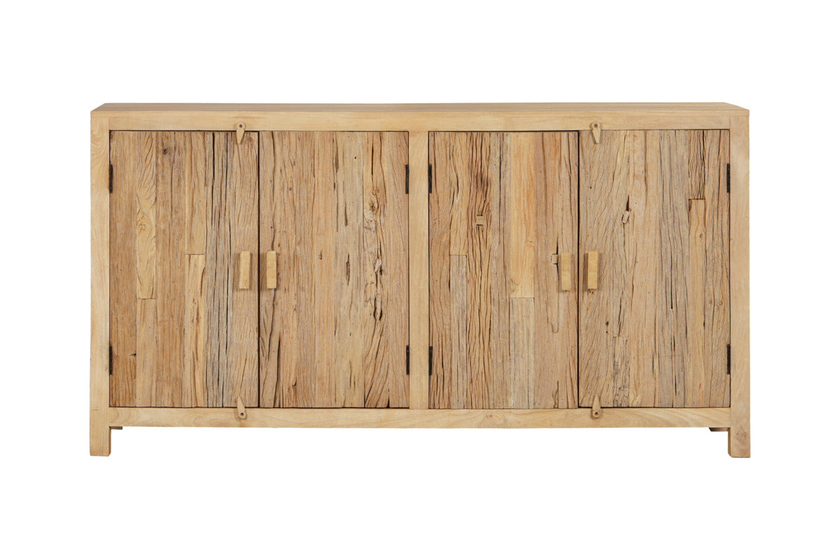 Tamia Reclaimed Wood Cabinet - Natural-STORAGE FURNITURE-Nkuku